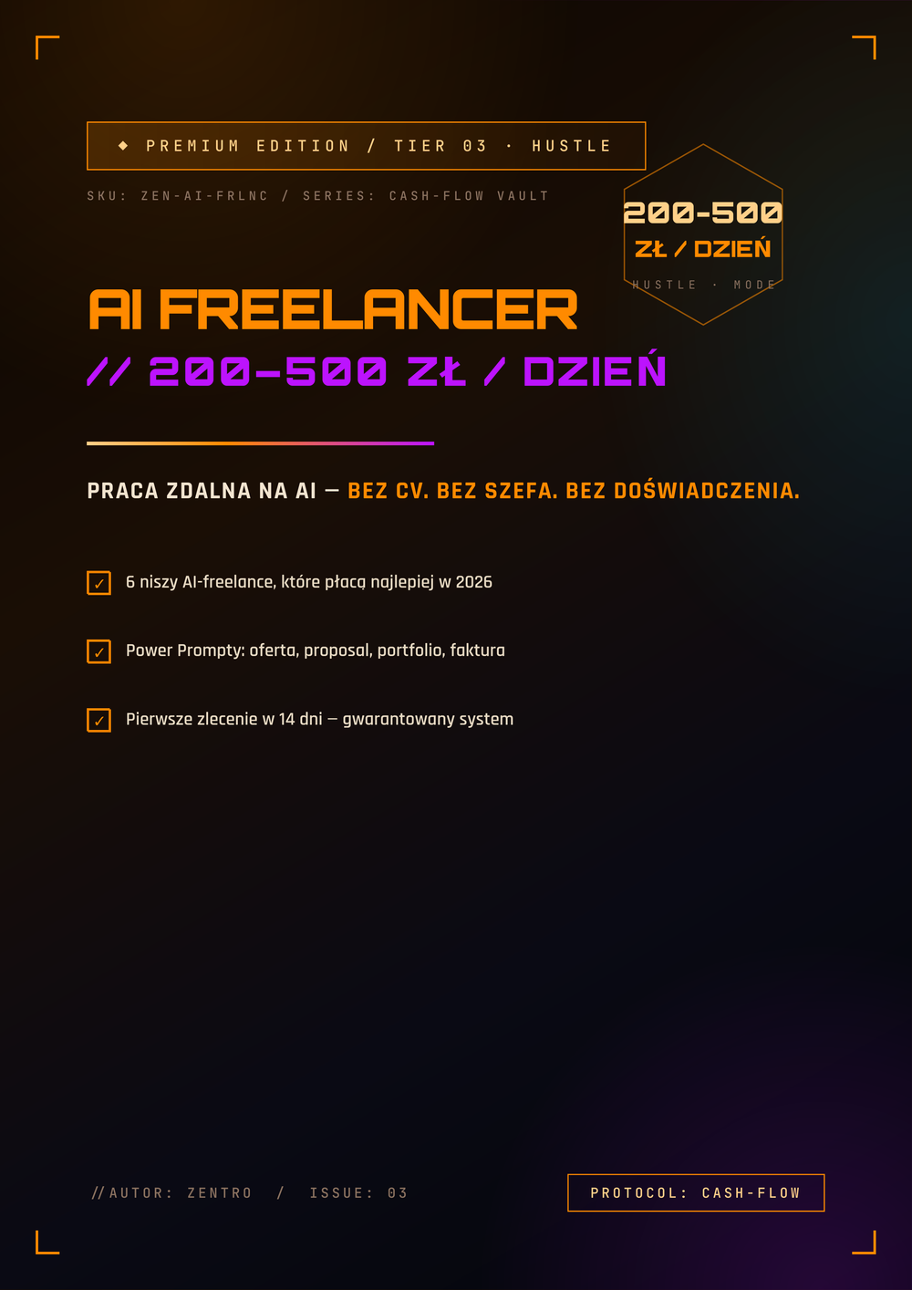 AI-Freelancer Premium — Zarabiaj jako freelancer z AI